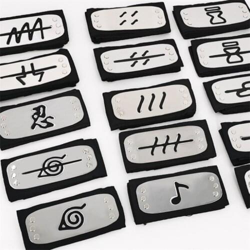 Anime Kakashi Akatsuki Pain Deidara Kakuzu Cosplay Headband Costumes Toys Props Accessories