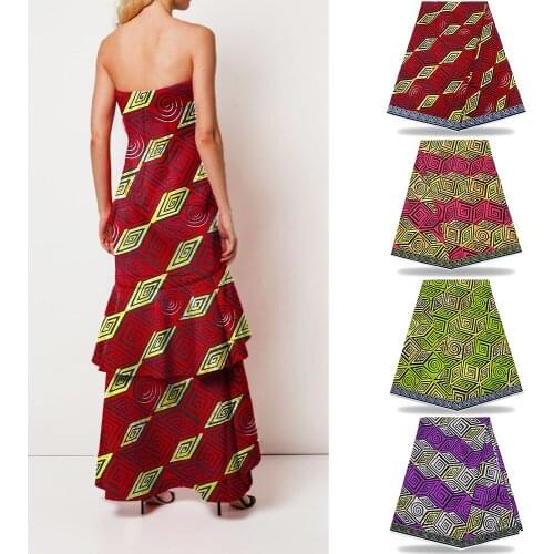 Blesing 2020 High Quality African Wax Print Fabric For Dresses African Print Fabric Ankara Fabric Fabric For Sewing Wholesale