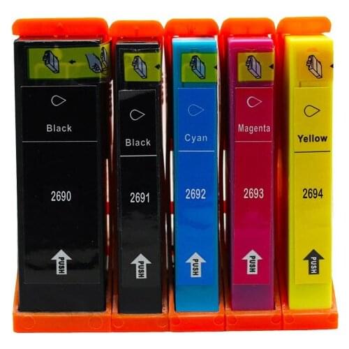 CNLINKCLR Compatible Inkjet cartridge For Epson XP-702 printer cartridge T2690-T2694 full ink