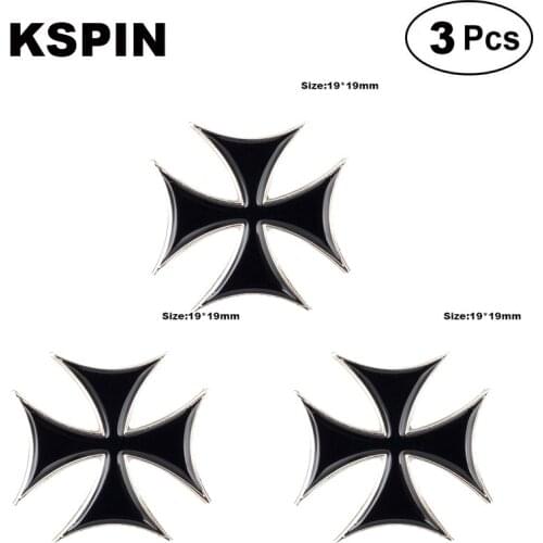 Cross Badge Lapel Pin Brooches Pins Flag badge Brooch Badges