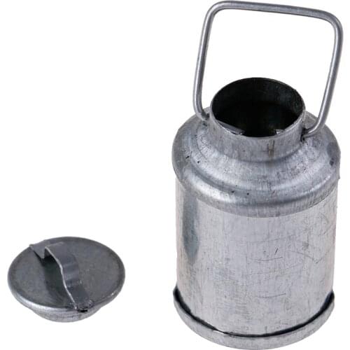 Farm Metal Milk Can Kettle Pot 1:12 Doll House Miniature Accessories
