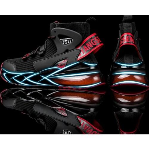 Men Sneaker Blade Running Shoes For Men Outsole Fashion 2021 Trending Walking Jogging Tennis Shoes Breathable Casual Sport Shoe