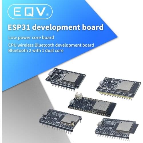 ESP32 Development Board WiFi+Bluetooth Ultra-Low Power Consumption Dual Core ESP-32 ESP-32S ESP 32 D1 V1.0.0 Similar ESP8266
