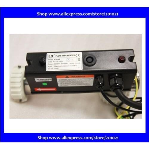 LX 3kw L shape hot tub heater H30-R2 with water pressure signal line for China spa & bathtub