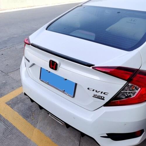 Applicable to Honda Civic 10th Generation YOFER Rear Tail spoiler, 2016 2017 2018 2019 2020 Civic Refitting Kit civic spoiler