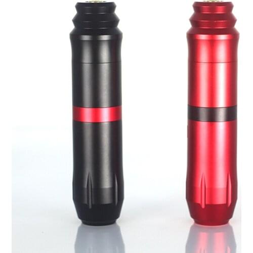 HJTAT Professional Tattoo Pen Gun Tattoo Rotary Tattoo Machine For Cartridge Needles Tattoo Supplies v6 +RCA link line