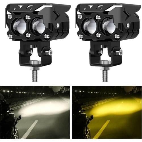 Car LED Work Light 9D Lens LED Spotlights Driving Fog Lights LED Work Light SUV Fog Lights Motorcycle Headlight Spotlight