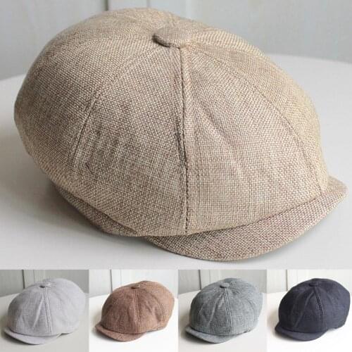 Summer Spring Thin Retro Beret Breathable Mens/Womens Beret Newsboy Hat Casual Unisex Berets Flat Cap шапка женская