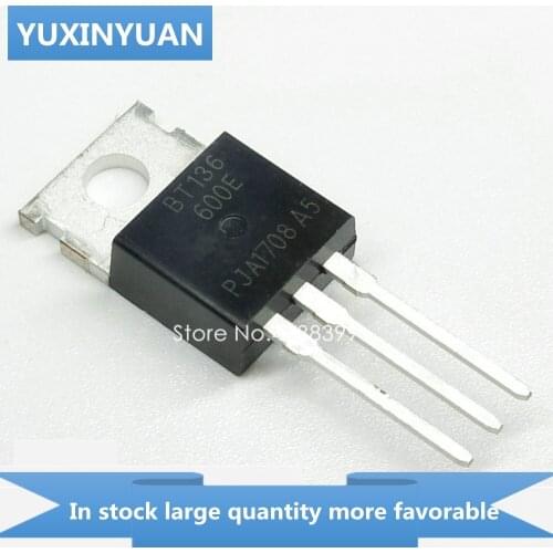 YUXINYUAN 10PCS BT136-600E BT136 600E BT136600E BT136-600 TO220 in stock in stock