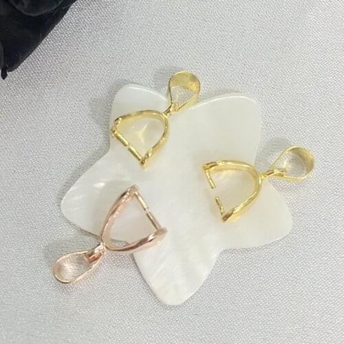 " Fake One Penalty Ten " 7*14MM 10Pcs/Lot (Mark S925) 92.5% Sterling Silver Pendant Clasps & Hooks Jewelry Findings