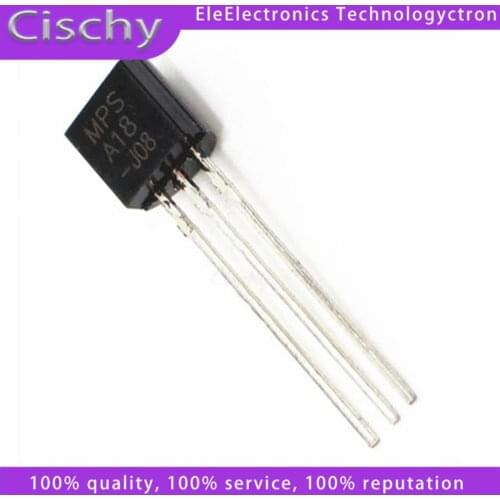 50PCS MPSA18 TO-92 MPSA18 TO92 A18