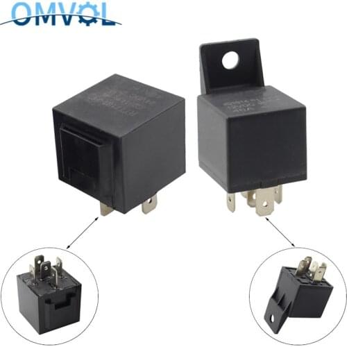 5pin 40A auto relay with Silver alloy Contact , coil voltage 12VDC 24VDC