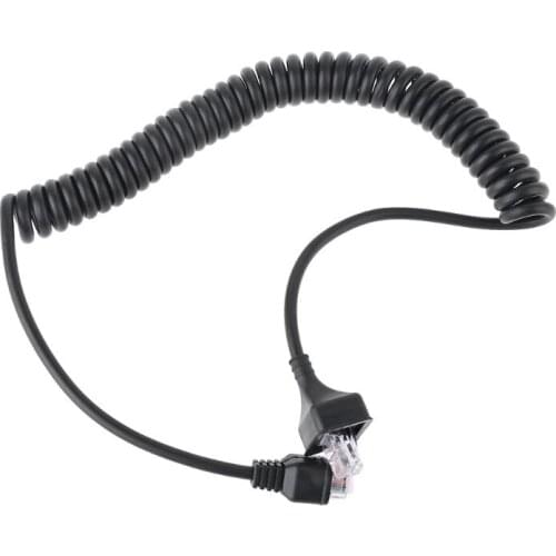 8 Pin Replacement Mic Cable Microphone Cord for KMC-30 Kenwood TK-863 TK-863G TK-868 TK-880 Walkie Talkie
