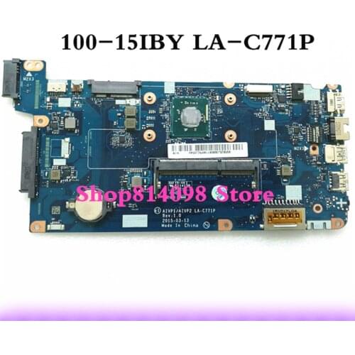AIVP1/AIVP2 LA-C771P Motherboard For Lenovo 100-15IBY Laptop ( for intel CPU ) 100% tested