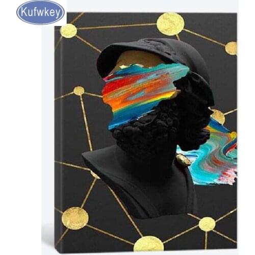 New 5d diy diamond embroidery Full display Traceless 5D picture round square diamond painting cross stitch mosaic decor people