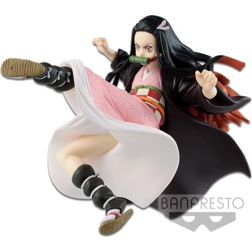 Cuteanime 100% Original Banpres Demon Slayer Figure Kamado Nezuko VIBRATION STARS Figure PVC Action Model Toys Anime Figure