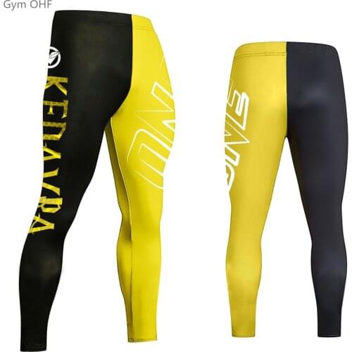 Mens Legging Sweatpants Quick-Drying Compression Pants Fitness Training Tights Rashgard Men Jogging Gym Leggings Running Hombre