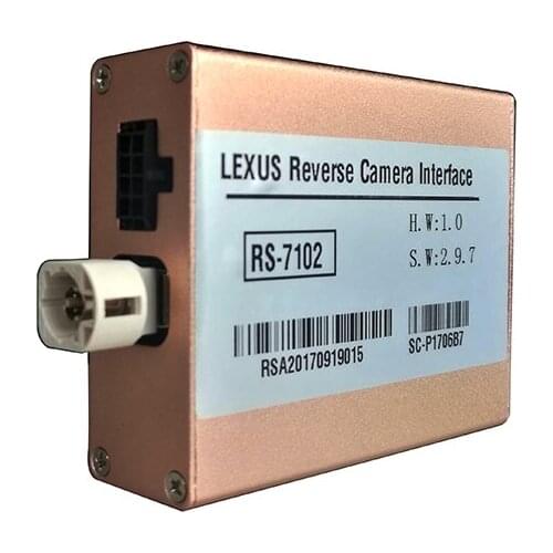 EX / NX / RX / IS /GS Park Assit Moving Guide lines Camera interface