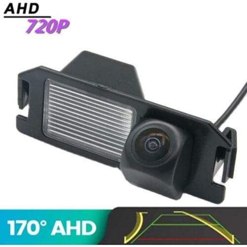 AHD 720P Trajectory Fisheye Car Rear View Camera For Hyundai I30 Rohens Solaris Genesis Coupe Reverse Vehicle Carmera