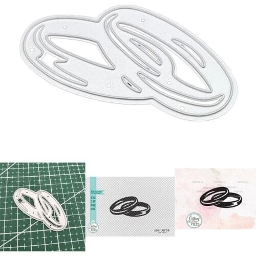 Ring Metal Cutting Dies Stencil Scrapbooking DIY Album Stamp Paper Card Emboss 11UA