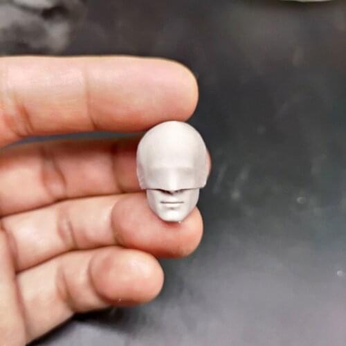 1/12 Scale Masked Matt Murdock Head Sculpt Unpainted Fit 6" ML Figure