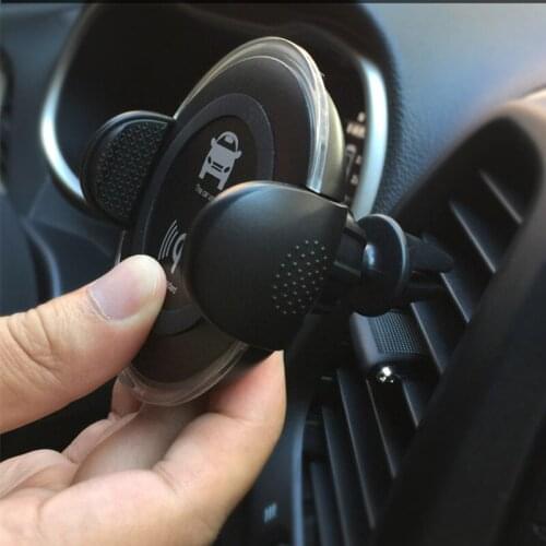 Mindzo 2 in 1 Qi Wireless Charger for iPhone XS MAX XR X 8 Car Phone Holder Air Vent Mount Stand for Samsung S9 S8