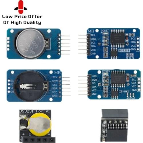 DS3231 AT24C32 IIC Module Precision Clock Module DS3231SN Memory module DS3231 mini module Real Time 3.3V/5V For Raspberry Pi