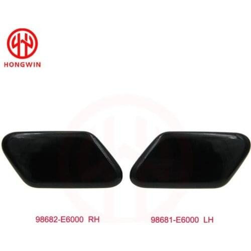 Headlamp Headlight Cleaning Washer Spray Nozzle Jet Cover Cap For Hyundai Sonata Hybrid 2015-2019 98681-E6000 98682-E6000
