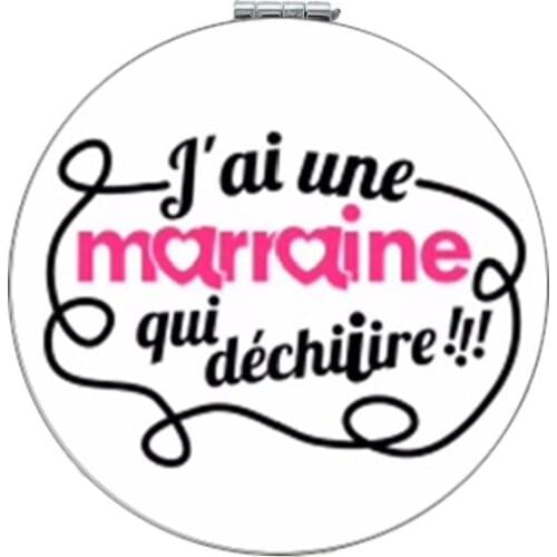 Youhaken 2019 new Beauty Health Mirrors Merci Maitresse Makeup mirrors Super Maitresse Folding Hand Mirror CT261