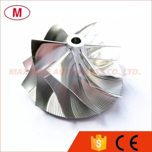 RHF5/RHF55 High Performance 46.30/60.00mm 6+6 blade Turbo Billet compressor wheel/Aluminum 2618/Milling wheel for EJ25G/E