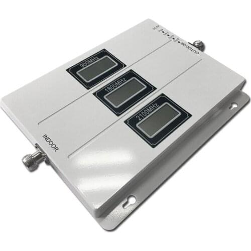 Tri band mobile phone signal enhancement amplifier China Unicom 234g internet call mobile three in one through the wall