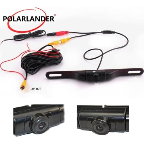 [High Quality] 170 degree angle Parking Assistance car license plate camera