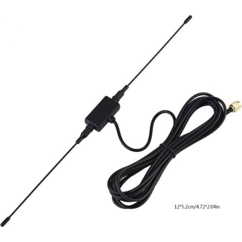 118 Inch Antenna 433MHZ SMA Male Plug Horn Antenna Signal Amplifier Works for 400 To 433MHz Receiving Signal ABCD