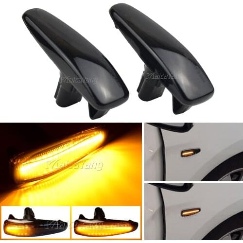 Side Marker Blinker Lamp LED Dynamic Turn Signal Light For Mitsubishi Lancer Evolution Evo X Outlander Sport RVR ASX Mirage