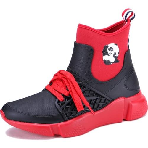 255-690 TONGPU Original Design Womens Waterproof Lightweight Rain Shoes with Neoprene