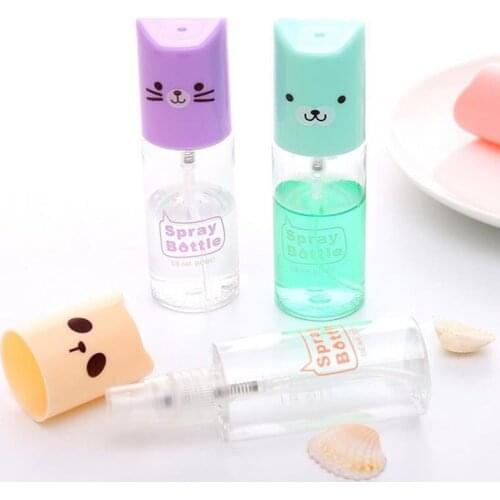 35ML Portable Transparent Perfume Atomizer Hydrating Spray Bottle Makeup Tools Refillable Empty bottle