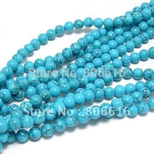 4/6/8/10/12MM 2strands/pack Natural Stone Loose Strand Semi-precious Jewelry Beads