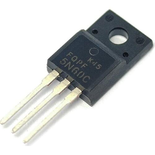 5pcs 10pcs 100pcs FQPF5N60C 5N60C TO-220 5N60 TO220 MOS FET 100% new and original