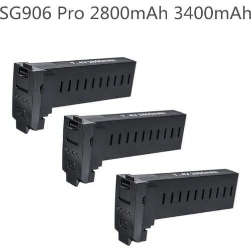 Original Battery For SG906 Pro 7.4V 2800mAh 3400mAh RC Drone Battery Lipo Battery Accessories SG906 pro 2 Battery