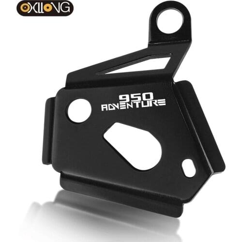 Motorcycle Accessories Rear Brake Reservoir Pump Protector Guards For 990 ADVENTURE/S/R SMT SUPERMOTO/R/T 950 SUPER ENDURO