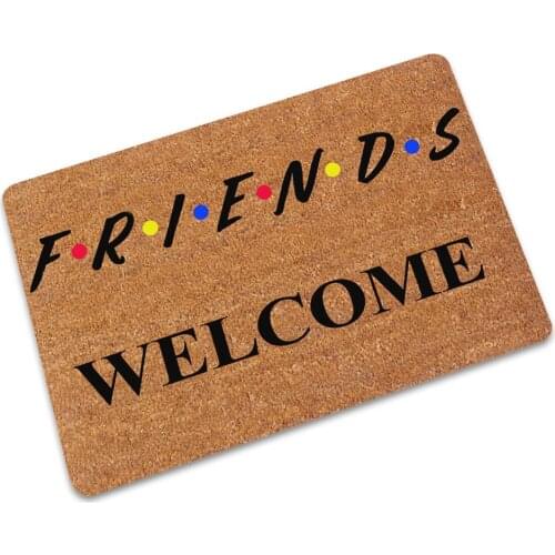 Anime Friends Park Doormat Door Mat How You Doin Floor Rug Mat Carpet Rug Home Carpet Hotel Living Room Floor Mat Anti Slip
