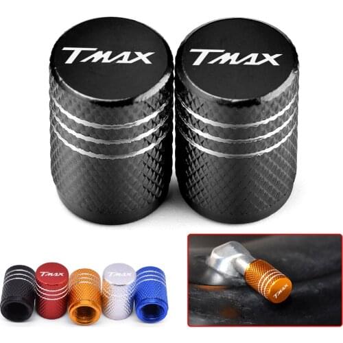 CNC For YAMAHA TMAX 500 2008-2011 TMAX 530 2012-2021 XP500 XP530 Motorcycle Tire Air Valve Caps Moto Wheel Tyre Dust Stems Cover