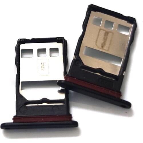 Sim Tray Holder For Huawei Y9a SIM Card Tray Slot Holder Adapter Socket Repair Parts