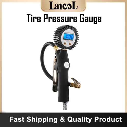 Tire Pressure Gauge High-precision Pressure Gauge Car TirIndependent Research And Development Of High-precision Digital Display