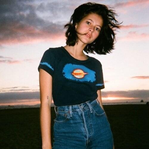 Y2k Top Aesthetic Graphic T Shirts E girl Flower Print Cute Kawaii Summer Top Indie Aesthetics Vintage Crop Tops for Women Y2k