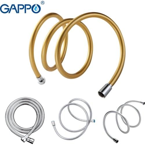 GAPPO 1pc High Quality 1.5m Flexible Shower hose plumbing hose Bathroom Accessories water pipe G41/42/43/46/47/47-6