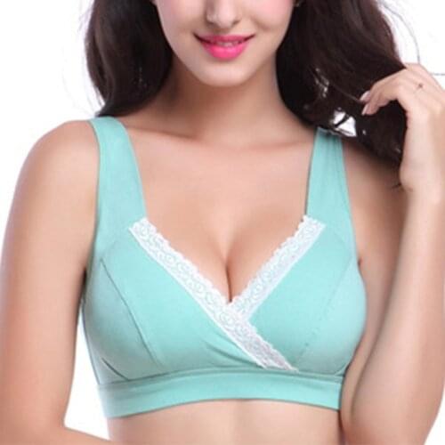 Lace BreastFeeding Maternity Nursing Bra For Feeding Sleep Bra Clothes For Pregnant Women Cotton Pregnancy Underwear Bras
