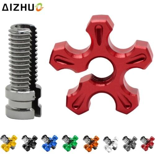 M10 M8 Motocross clutch wire adjustment cable CNC Aluminum For honda CRF250R CRF450R CRF450R CRF250X CRF450X CRF230F CRM250AR