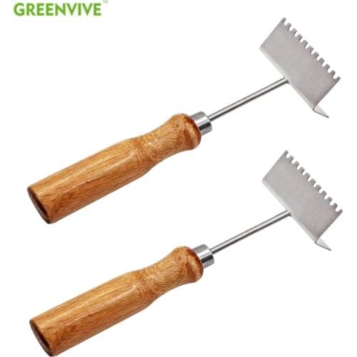 Bee Stainless Steel Cleaning Shovel Clean Frame Nest Saw Blade Queen Excluder Beehive Box Beehive Shovel Beekeeper Supplies