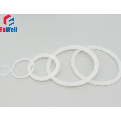 Transparent Silicone O-rings Food Grade Rubber Ring Grommet 1.5mm Thickness 29/30/31/32/33/35/38/40/42mm OD Seals Gasket Washer
